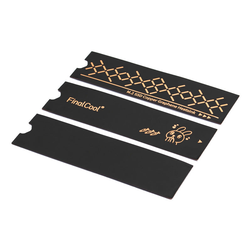 Hanche M.2 2280 Solid State Drive NVMe SSD Hard Drive Graphene Copper Foil Heat Dissipation Paste Lightweight Thermal Conductive Sheet