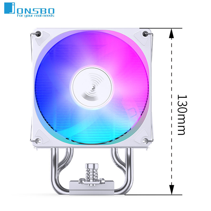 Qiao Sibo CR1400 EVO computer CPU cooler ARGB fan white desktop CR1000 tower air-cooled