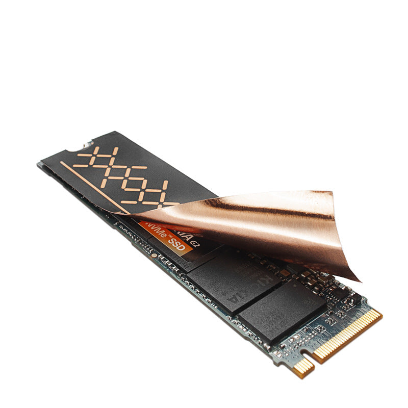 Hanche M.2 2280 Solid State Drive NVMe SSD Hard Drive Graphene Copper Foil Heat Dissipation Paste Lightweight Thermal Conductive Sheet