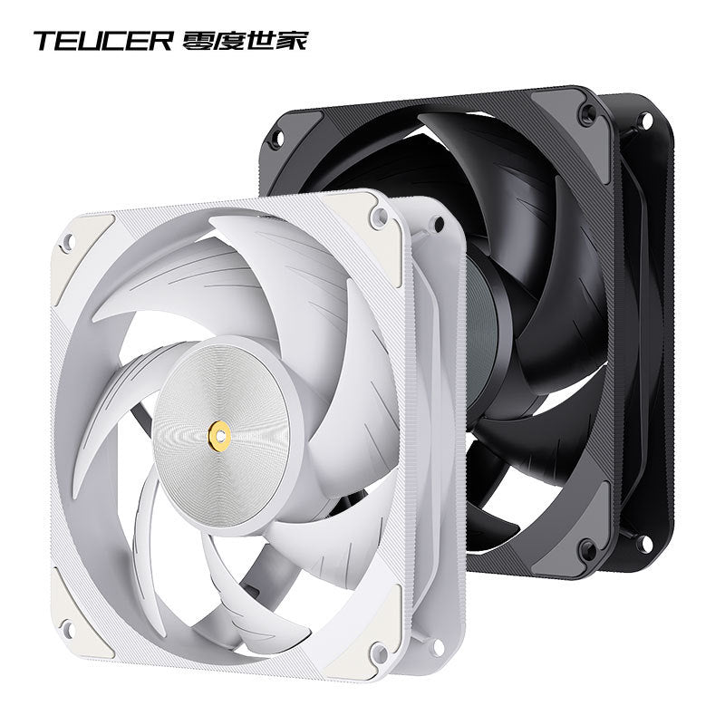 Teucer T20 Chassis Fan 12cm High Air Volume Pwm High-Performance Computer Chassis Cooling Fan