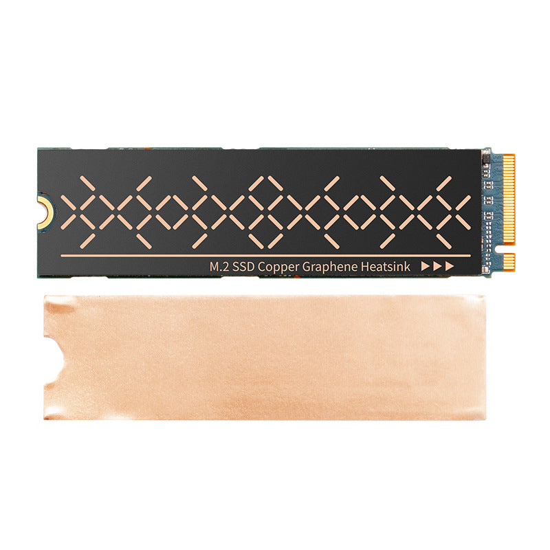 Hanche M.2 2280 Solid State Drive NVMe SSD Hard Drive Graphene Copper Foil Heat Dissipation Paste Lightweight Thermal Conductive Sheet